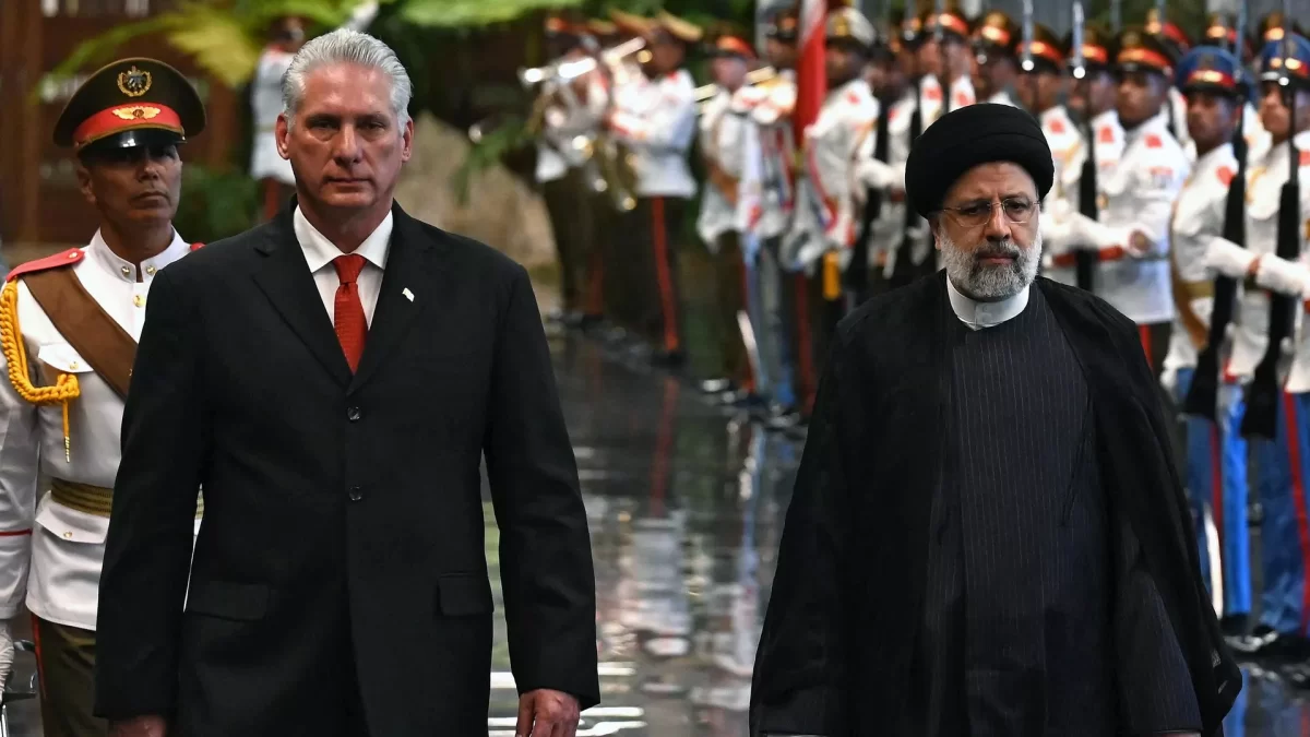 Díaz Canel recibe en La Habana a su homólogo de Irán Ebrahim Raisi