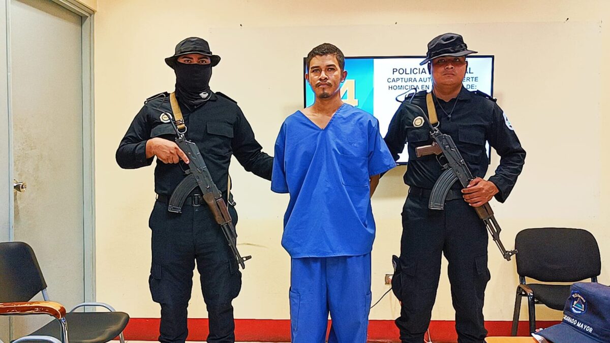 Policía en Nueva Segovia capturan al autor de muerte homicida en Murra