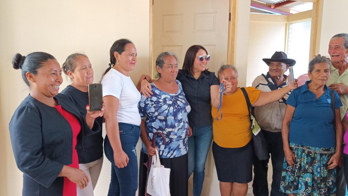 Más viviendas dignas y seguras para familias de Ocotal