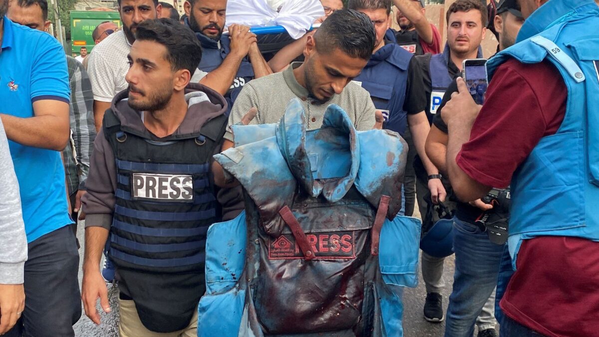 Israel asesinó a 119 periodistas en Gaza desde el 7 de octubre