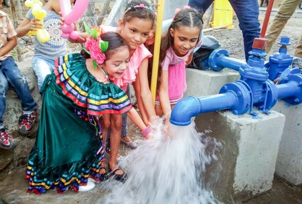 El 95% de las familias nicaragüenses tienen acceso a agua potable