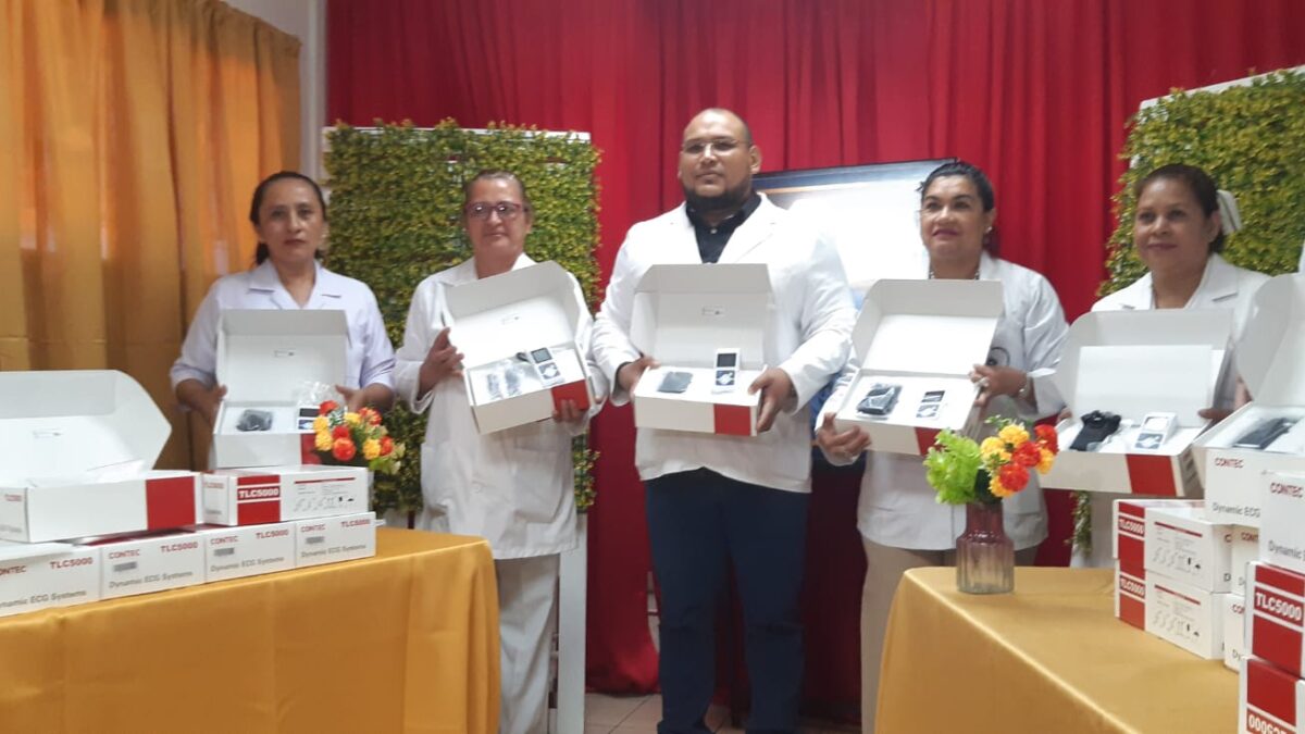 Hospitales de Nicaragua reciben nuevos equipos para exámenes del corazón