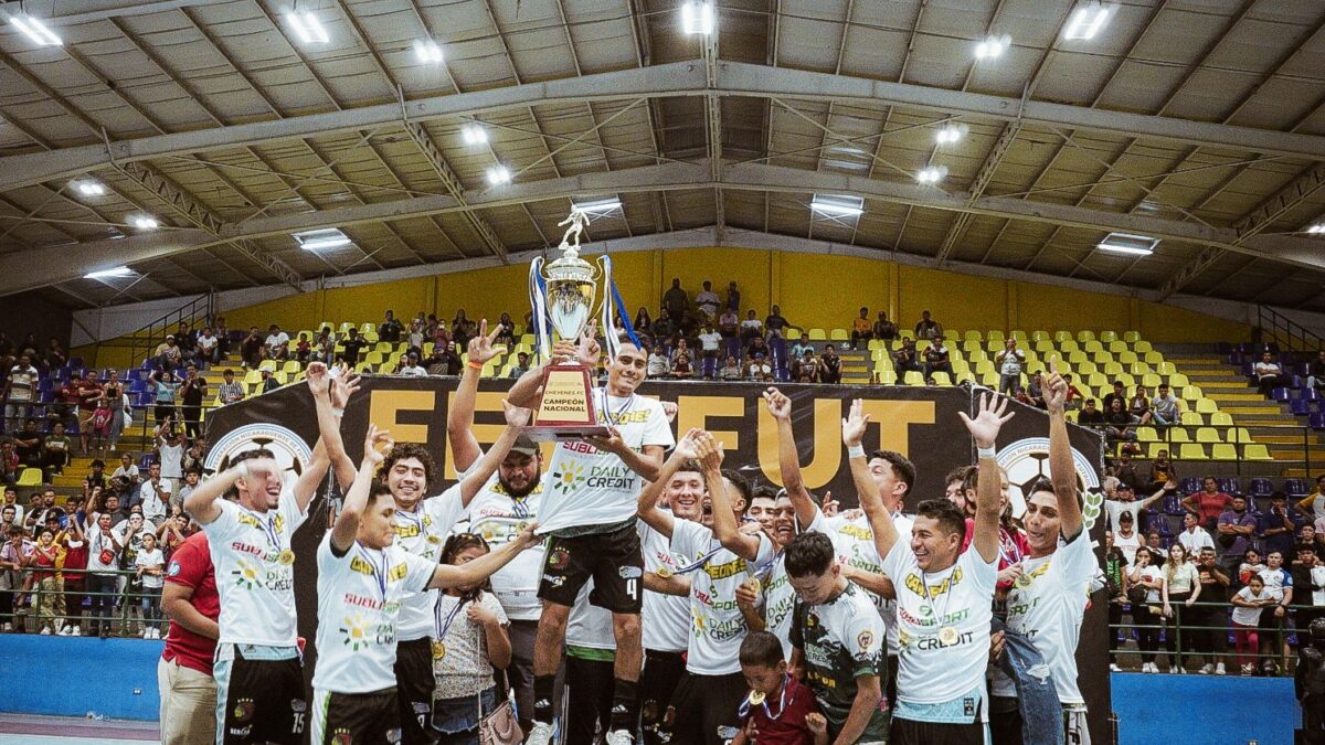 Cheyenes FC campeones del Torneo Apertura de la VIII Copa Nacional de Futsal