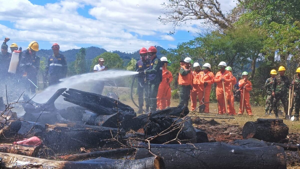 Nicaragua lanza plan nacional de Prevención y Control contra incendios forestales