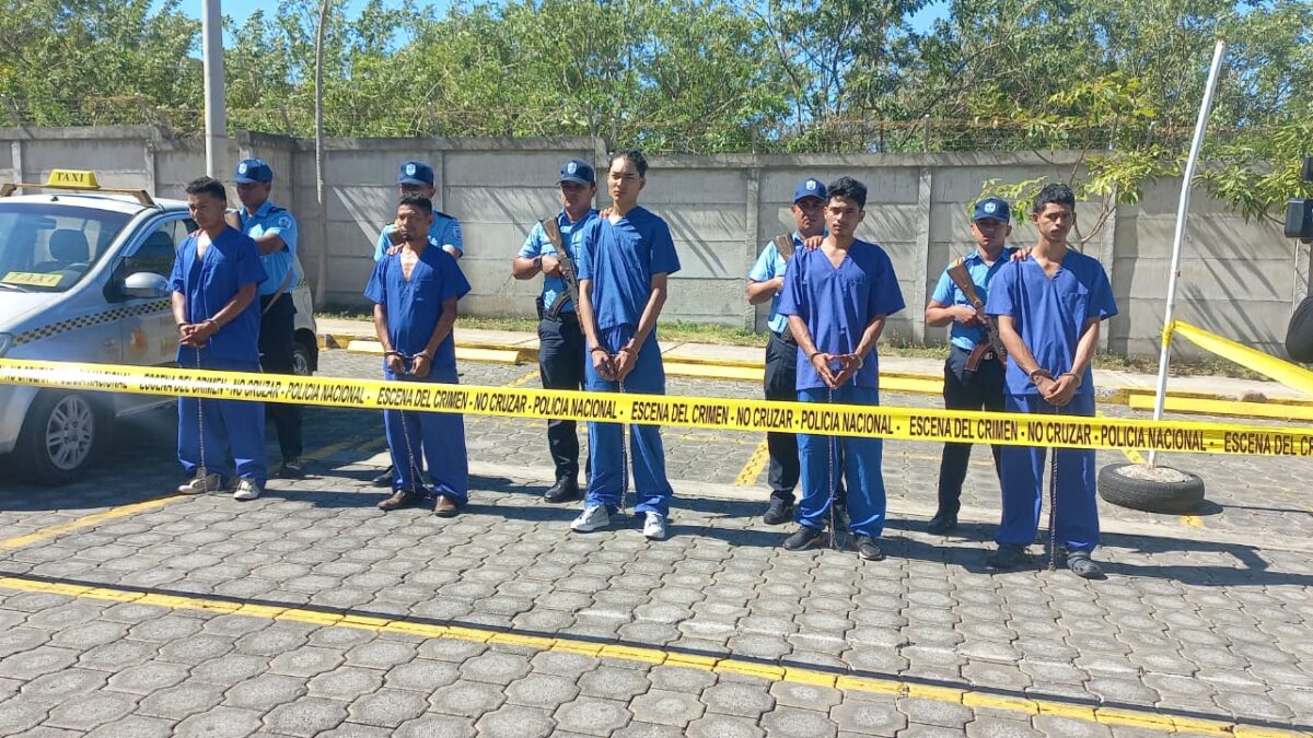 Desarticulan banda delincuencial la cual realizaban robos en Managua