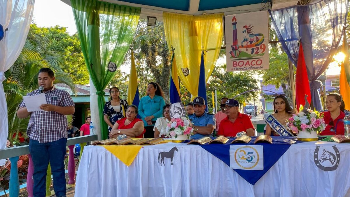 Autoridades municipales dan a conocer actividades en saludo al 129 aniversario de Boaco