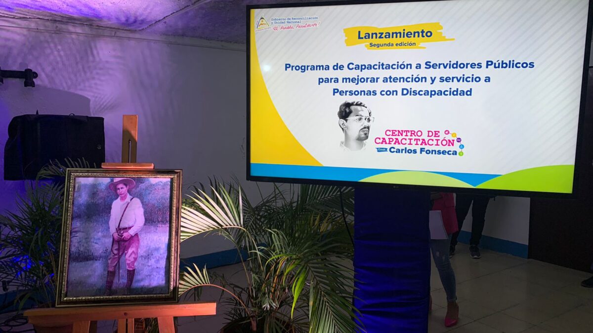 Centro de capacitación “Comandante Carlos”, lanza programa nacional de capacitación a servidores públicos