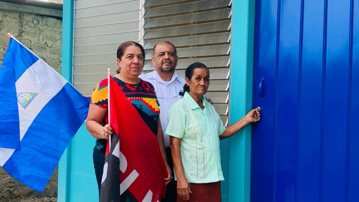 Alcaldía de Quilalí entrega viviendas dignas a tres familias en Nueva Segovia