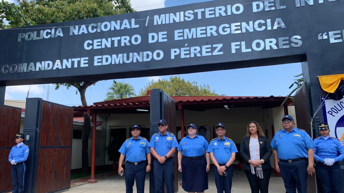 Policía Nacional y Bomberos de Nicaragua Inauguran Centro de Emergencia Unificado