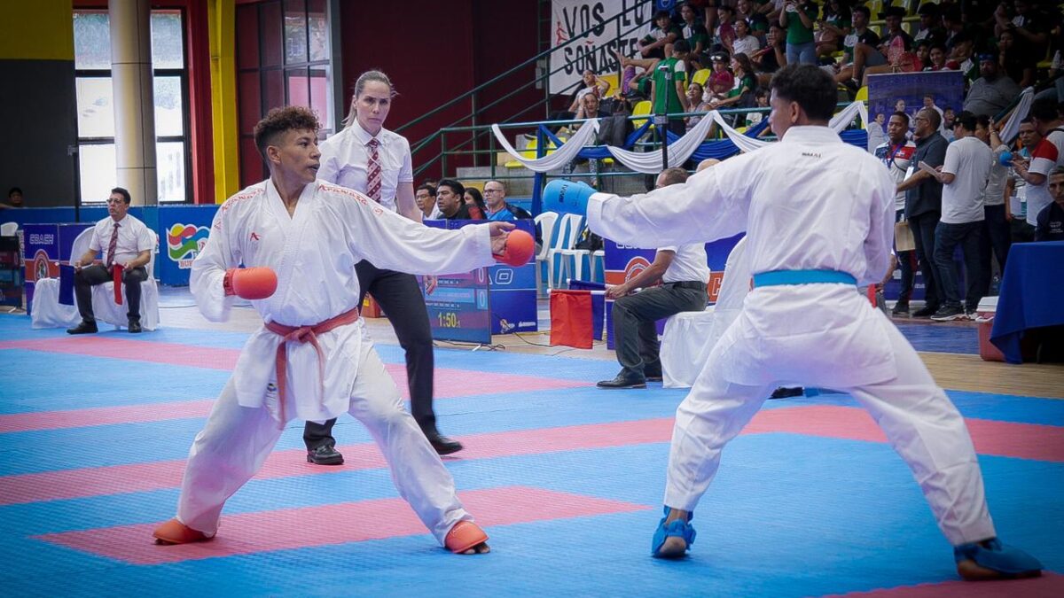 Nicaragua se ubica en el cuarto lugar después de dos días en el Campeonato de Karate Do CA y del Caribe Senior
