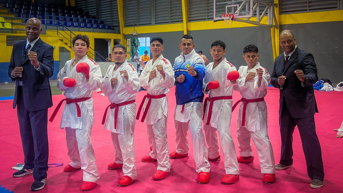 Equipo masculino nicaragüense clasifica a la final del «Campeonato de Karate Do Centroamericano y del Caribe Senior»