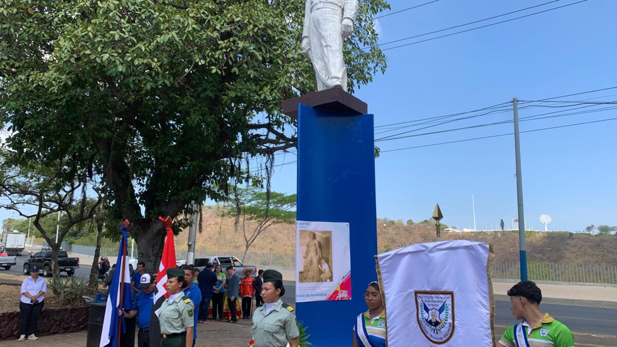 Ejercito de Nicaragua y ALMA rinden homenaje al legado del General José Dolores Estrada