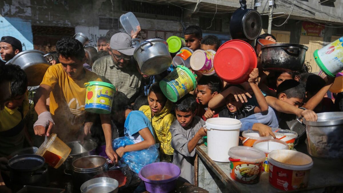 Naciones Unidas alerta sobre multiplicación del hambre en Gaza