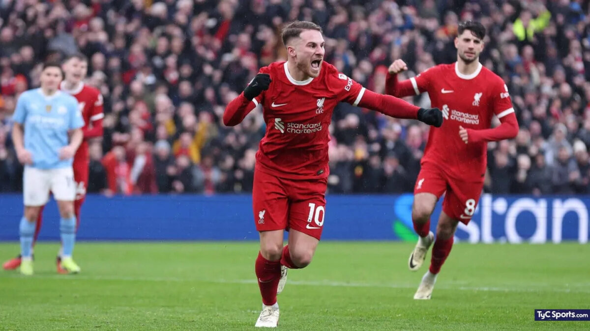 Liverpool y Man City empatan 1-1 en vibrante duelo de la Premier League