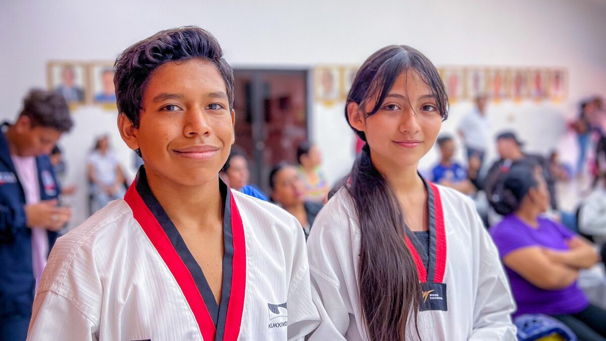 Atletas de la Federación de Taekwondo de Nicaragua listos par competir en Honduras