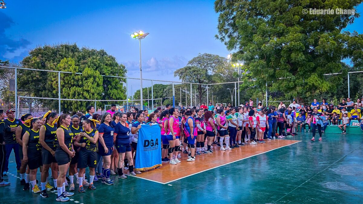Arranca la Liga Institucional de Voleibol Sala Femenino