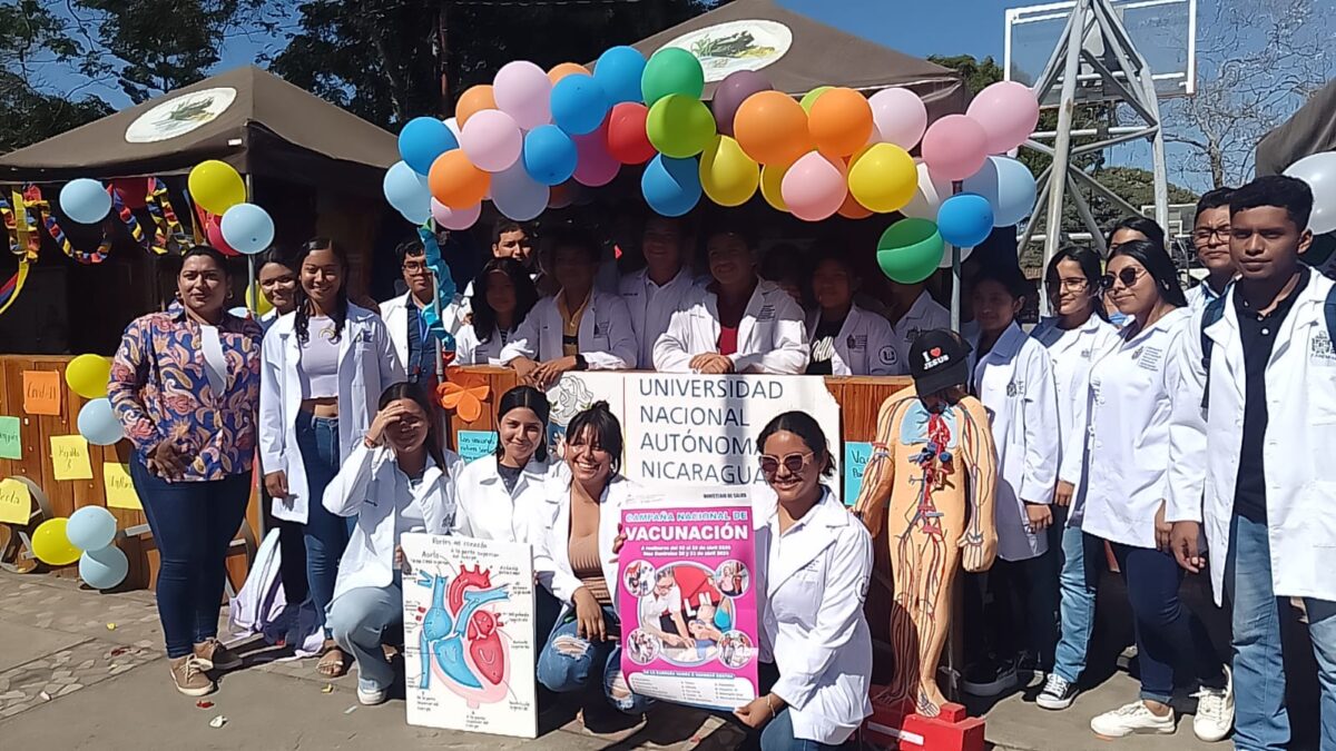 Familias de Jinotepe, participaron en la gran jornada nacional de vacunación