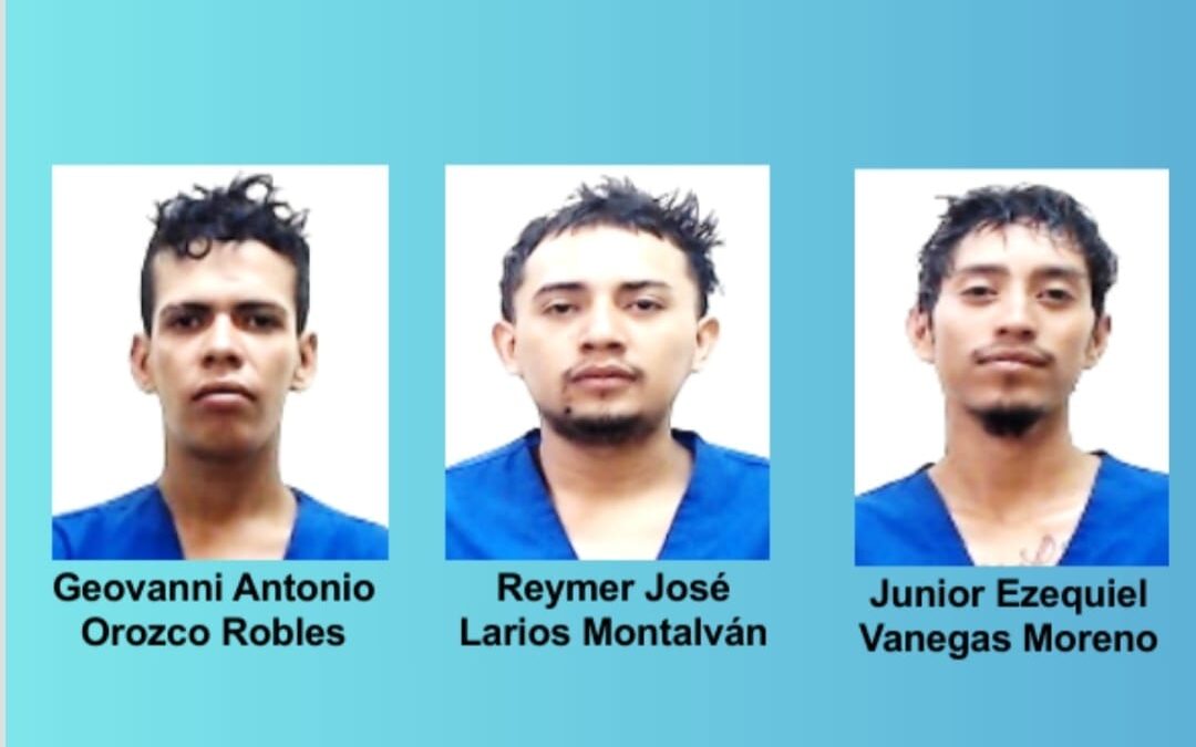 Tras las rejas sujetos que usaban caponeras para asaltar en Managua