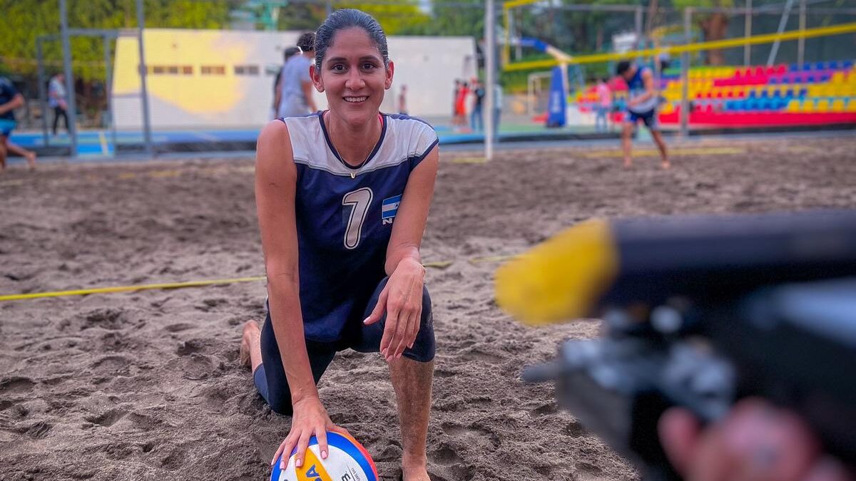 Valeska Hernández es una de las madres deportistas más valientes de Nicaragua