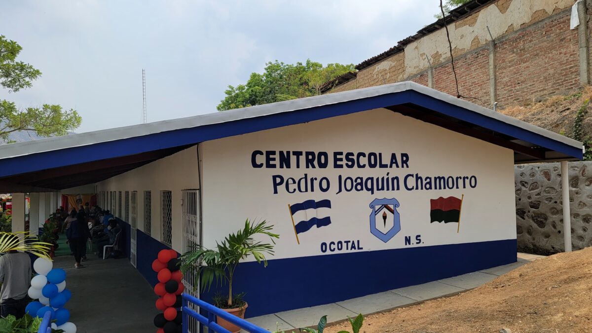 Mined y Alcaldía de Ocotal inauguran escuela en el barrio Sandino