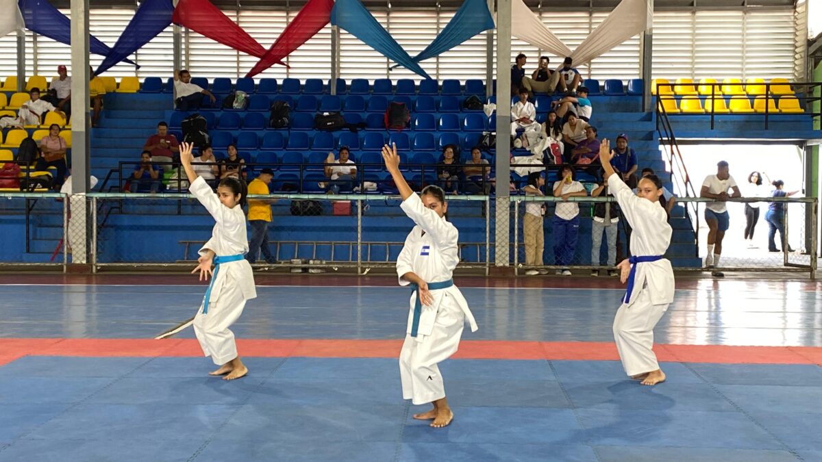 Eliminatoria nacional de los deportes escolares de karate y taekwondo