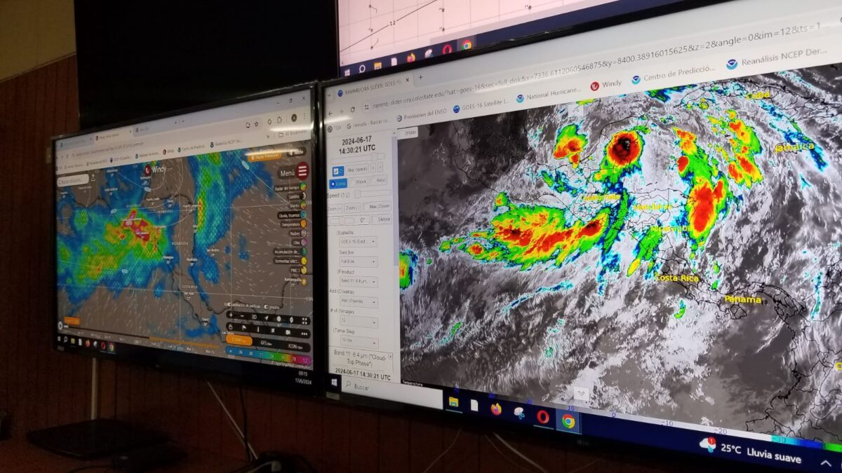 Ineter vigila el primer ciclón tropical de la temporada