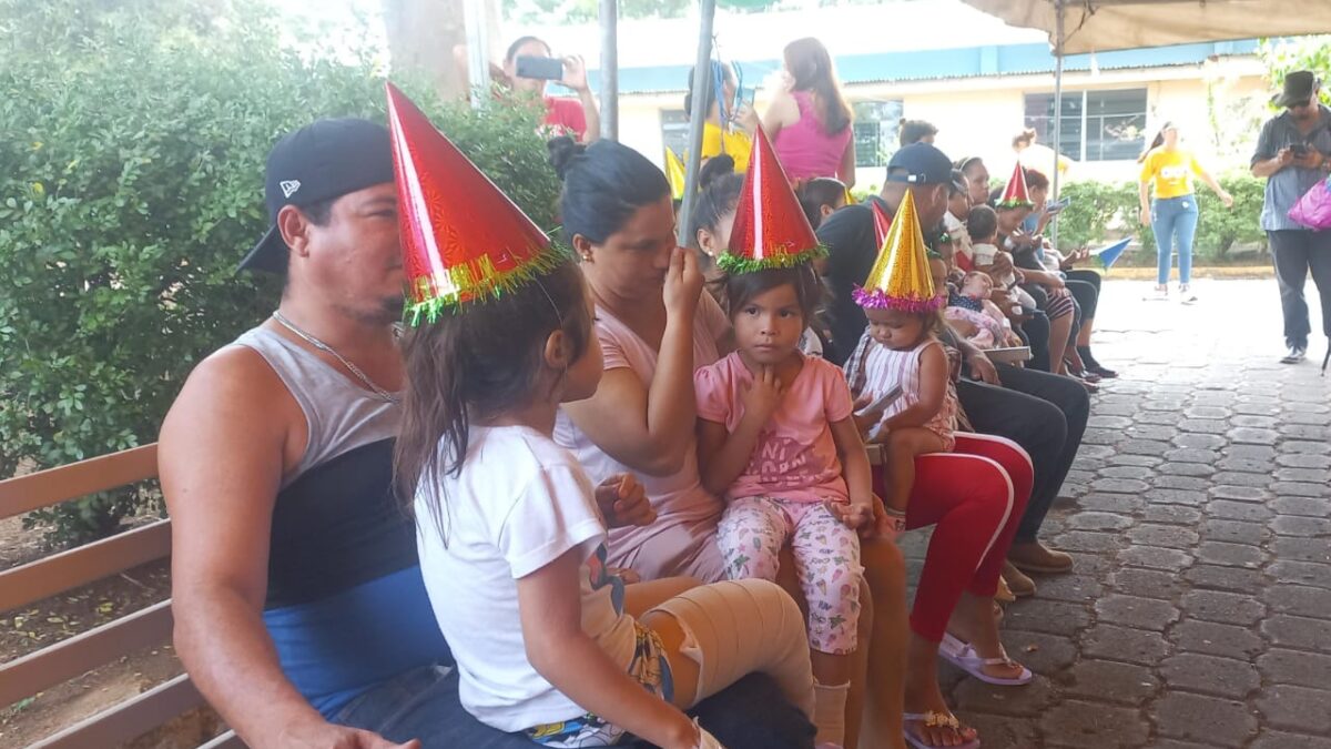 Mañana recreativa con niños internados en el Hospital Alemán Nicaragüense
