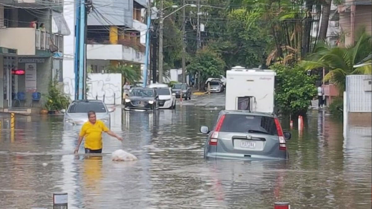 Fuertes lluvias provocan inundaciones en  Panamá