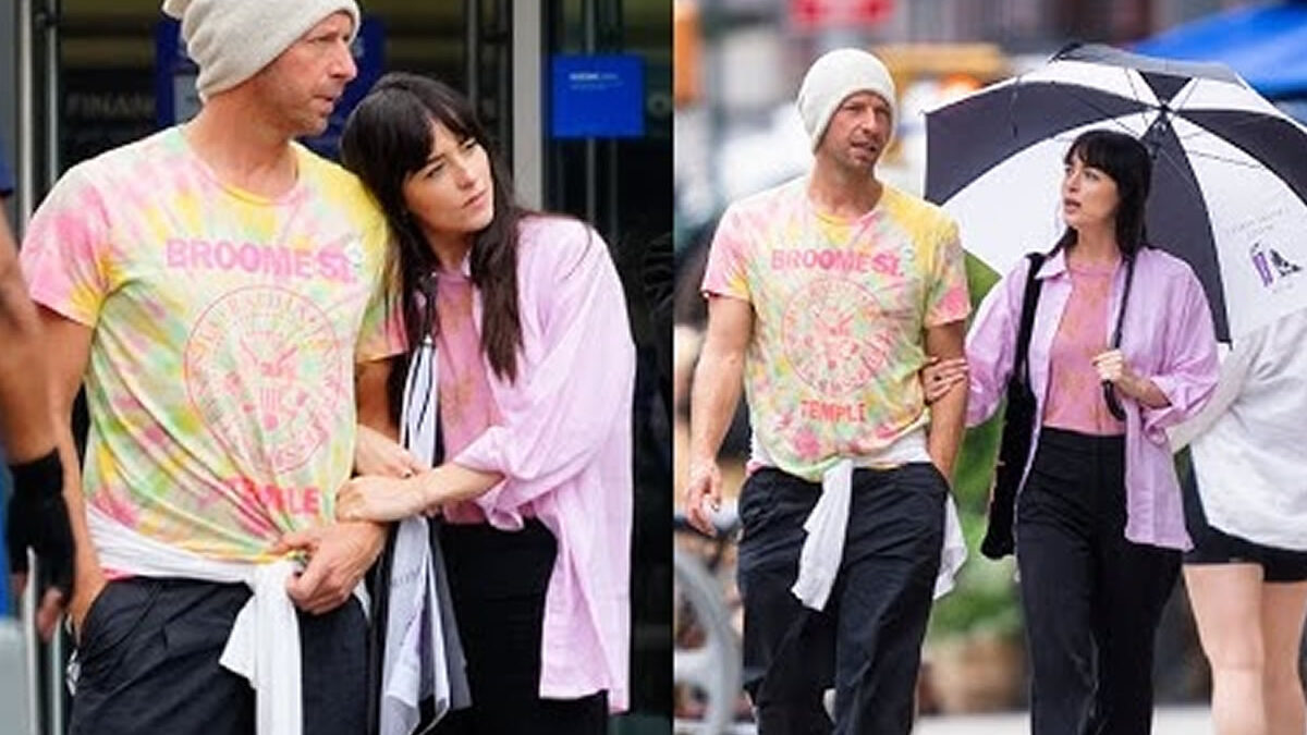 Chris Martin y Dakota Johnson rompen su compromiso tras 6 años de relación