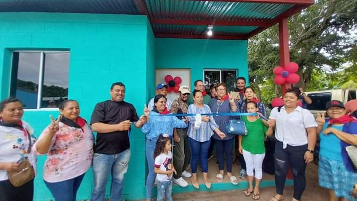 15 familias del municipio de Jinotepe recibieron las llaves de sus nuevas viviendas