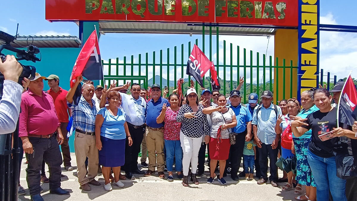 Rodeado de una exuberante naturaleza, inauguran parque de ferias en Wiwilí