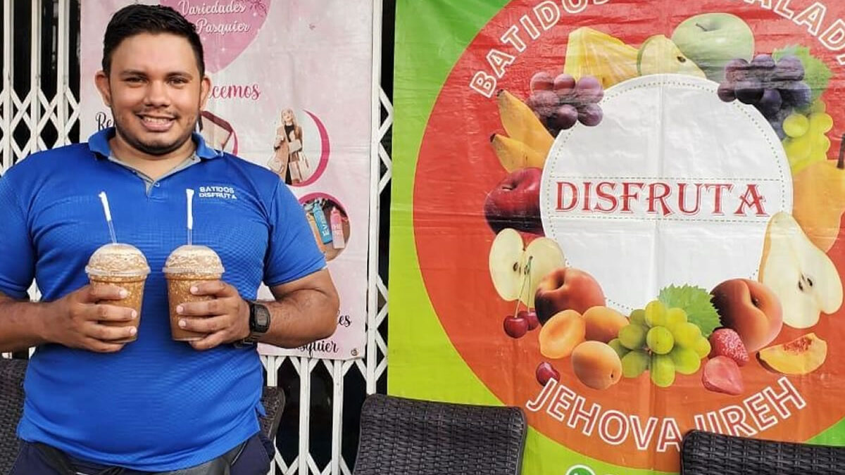 Batidos «Disfruta», un emprendimiento con mucho sabor