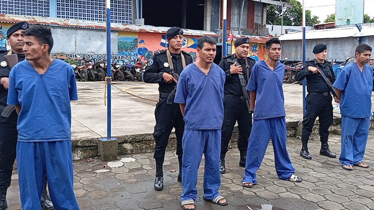 Ocho detenidos por delitos de alta peligrosidad en Carazo