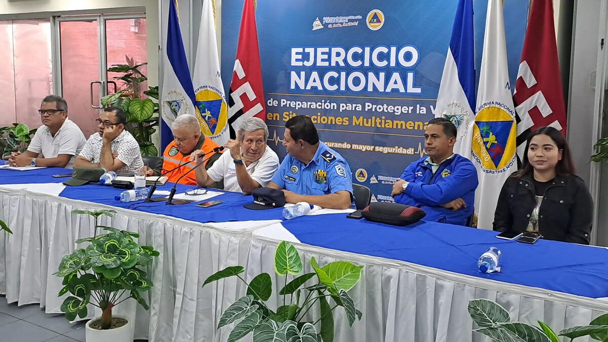 Nicaragua desarrolla III Ejercicio de Protección de la Vida del año