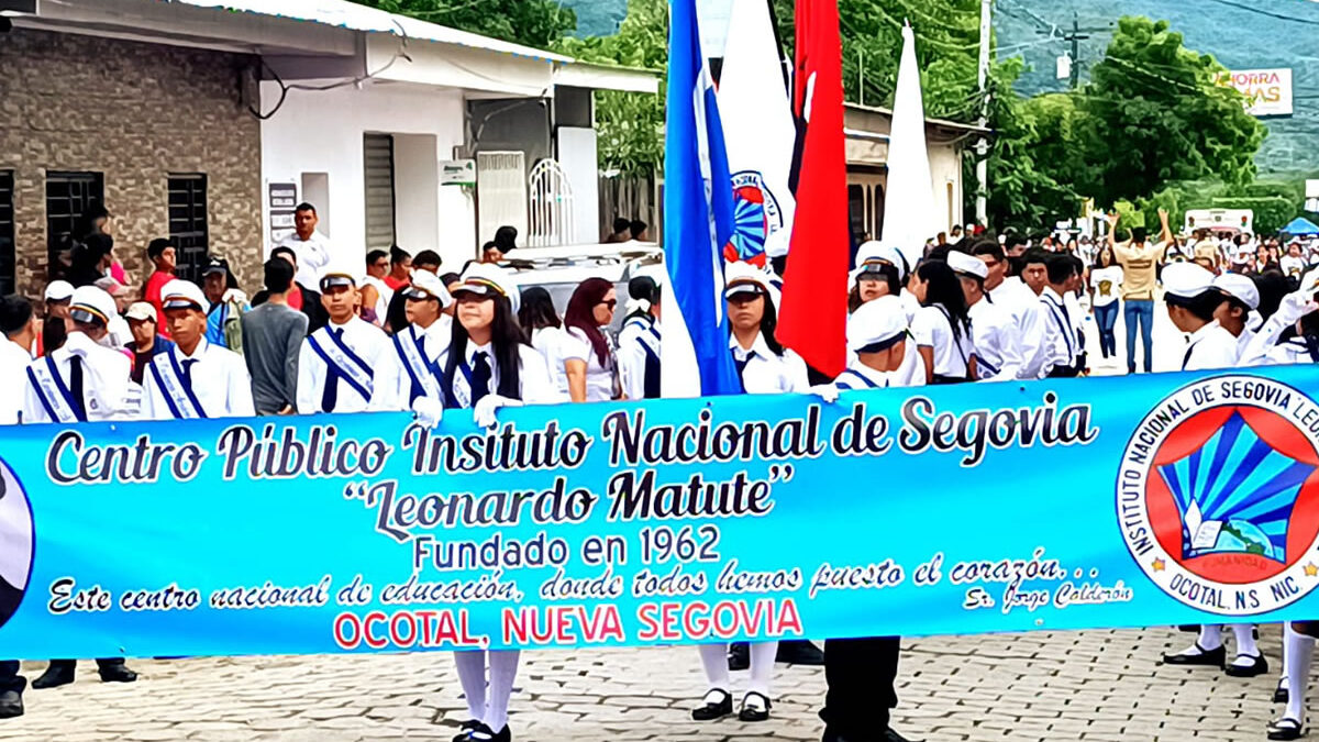 Ocotal celebra con desfiles patrios los 203 años de Independencia