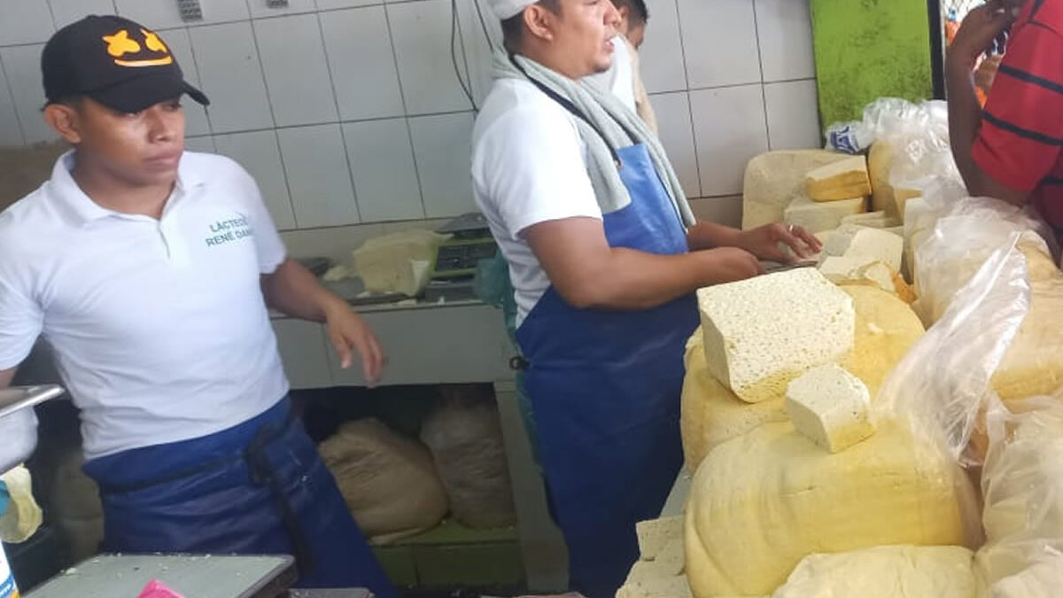 Libra de queso seco registra nueva baja de precio en el mercado Iván Montenegro