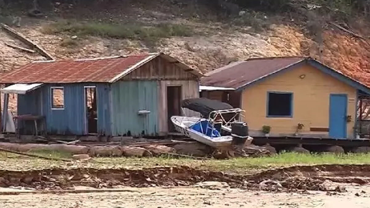 Sequía en Manaos, Brasil, provoca emergencia y afecta a miles de familias