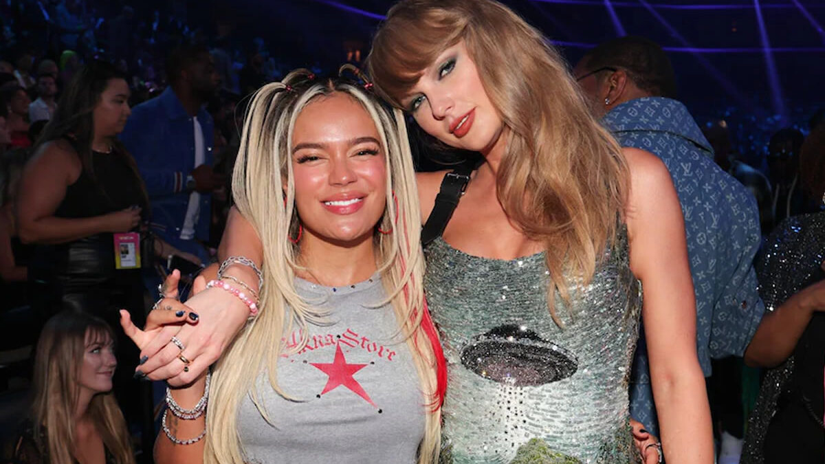 Taylor Swift la dio toda al bailar junto a Karol G en los MTV