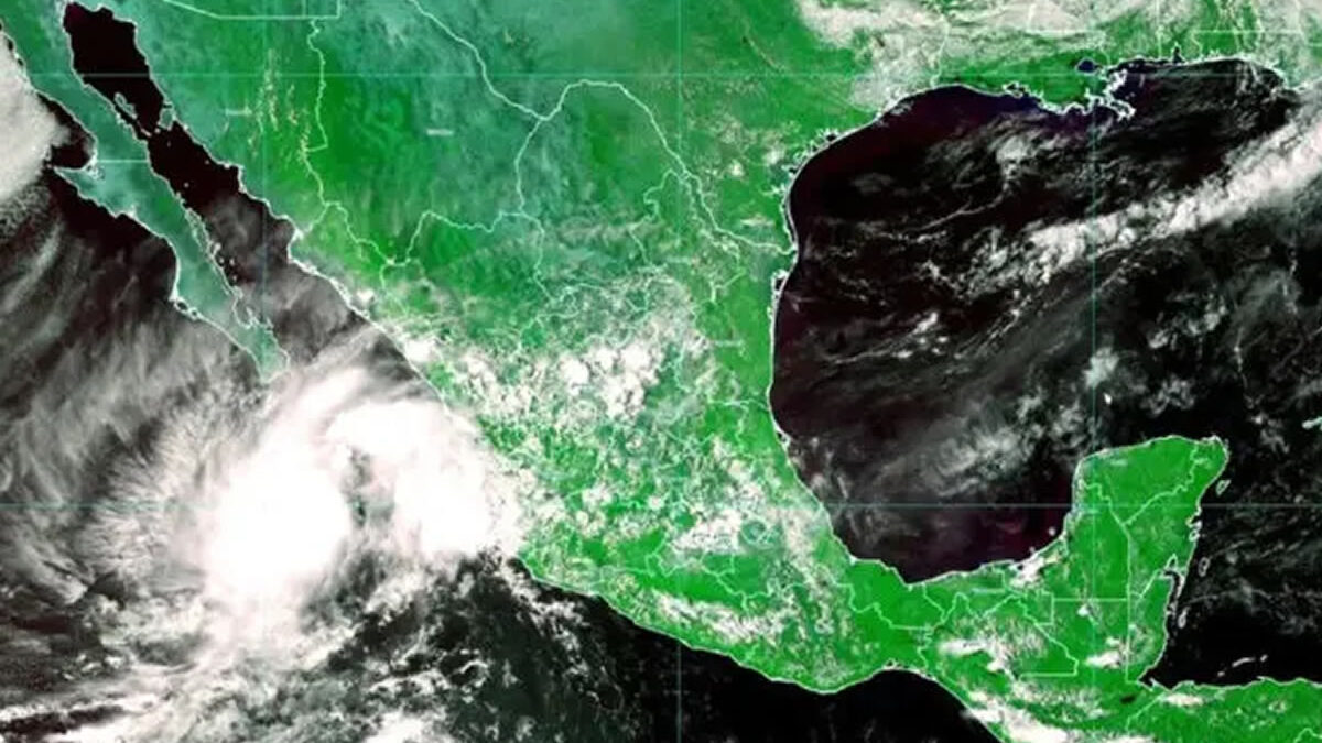 Se forma la tormenta ‘Ileana’ y acecha con intensas lluvias el Pacífico de México