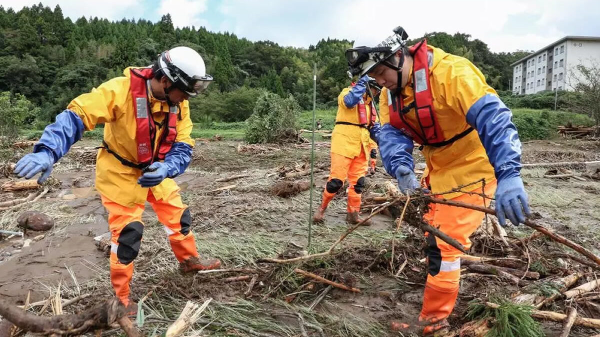 Torrenciales lluvias en Japón deja al menos 8 personas sin vida