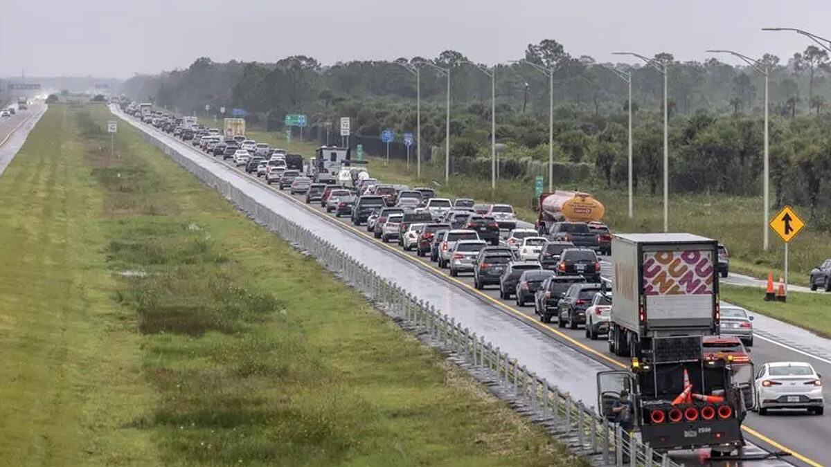 Más de 30 condados de Florida evacuados por la inminente llegada del huracán Milton