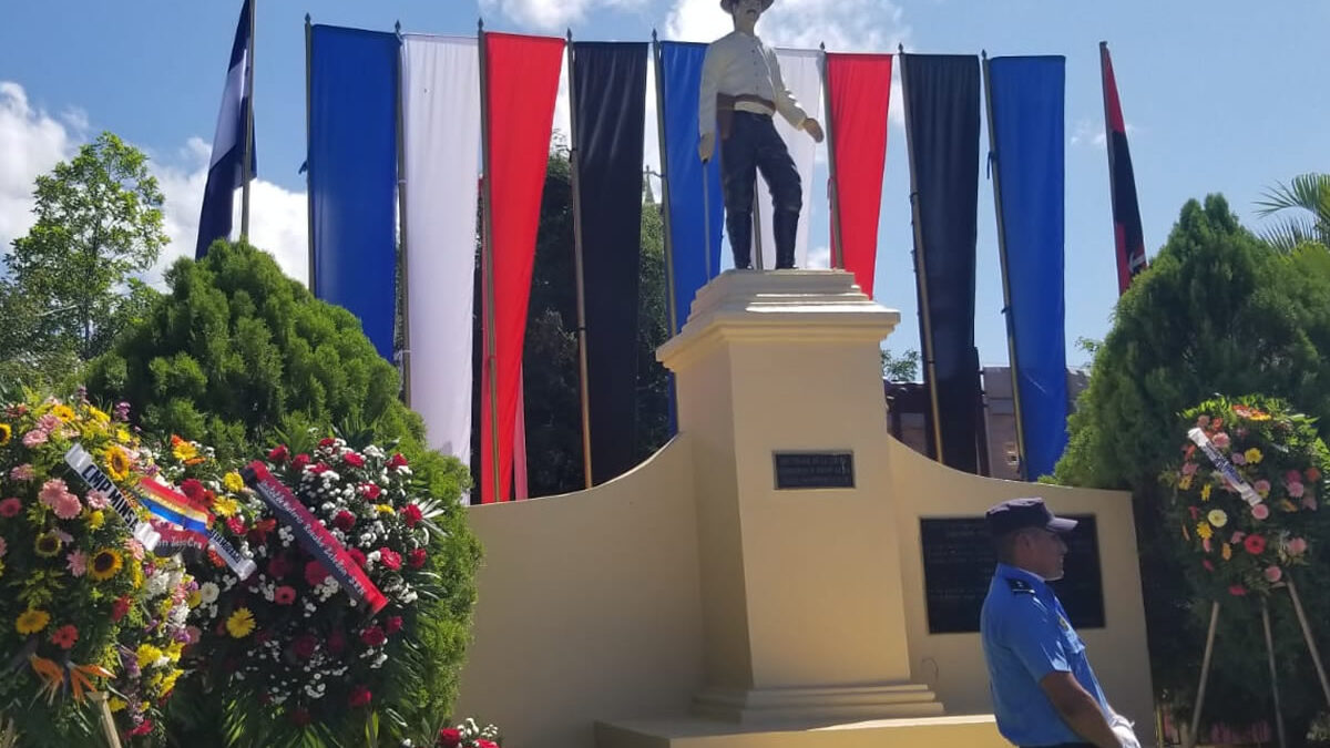 Municipio de La Concordia conmemora a su héroe Benjamín Zeledón