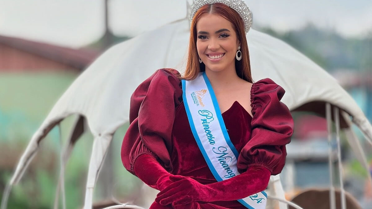 Alegría en Diriamba: Nathalia López Mendieta es recibida como princesa