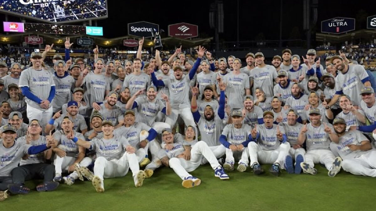 Dodgers son campeones de la Liga Nacional y consigue boleto para medirse ante Yankees