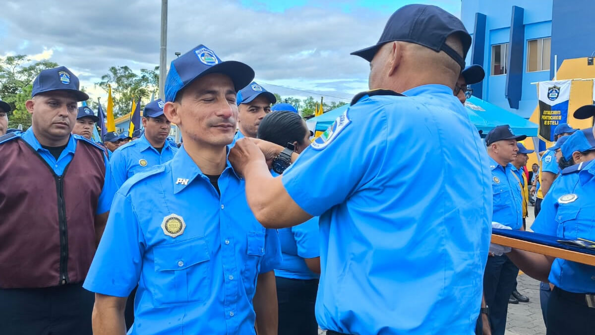 Estelí conmemora 45 años de la Policía Nacional y rinde homenaje a su labor