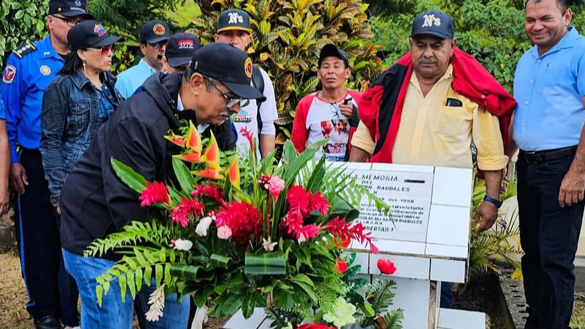 A 66 años de su partida, rinden homenaje al General Ramón Raudales