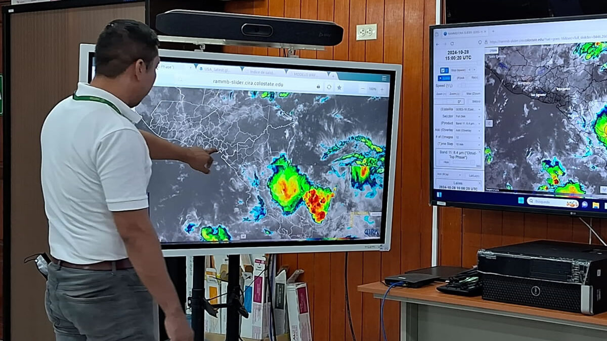 Ineter pronostica lluvias toda la semana en Nicaragua