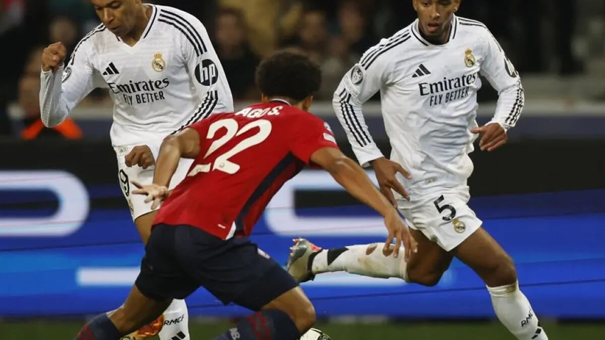 Real Madrid pierde el invicto en la UEFA Champions League al caer 1-0 ante Lille