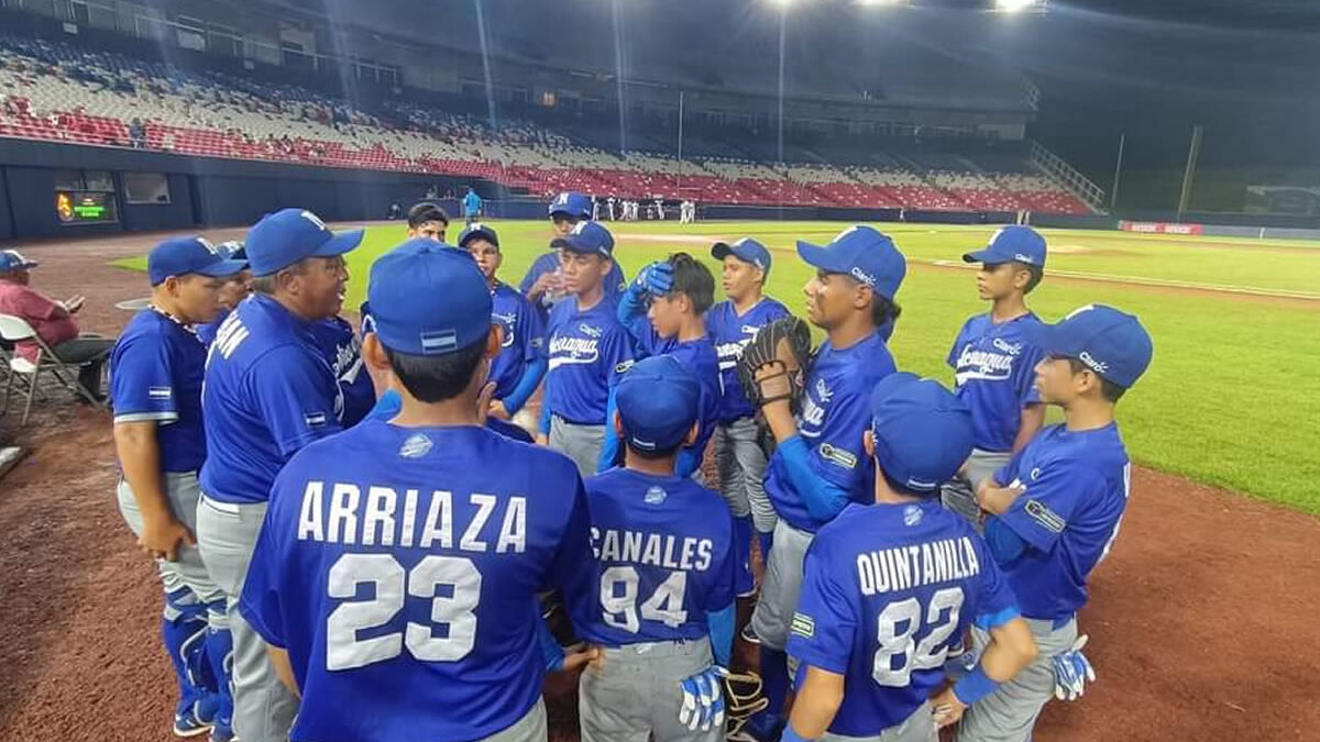 Nicaragua, con derrota ante Panamá, queda fuera del Pre-Mundial de béisbol U12