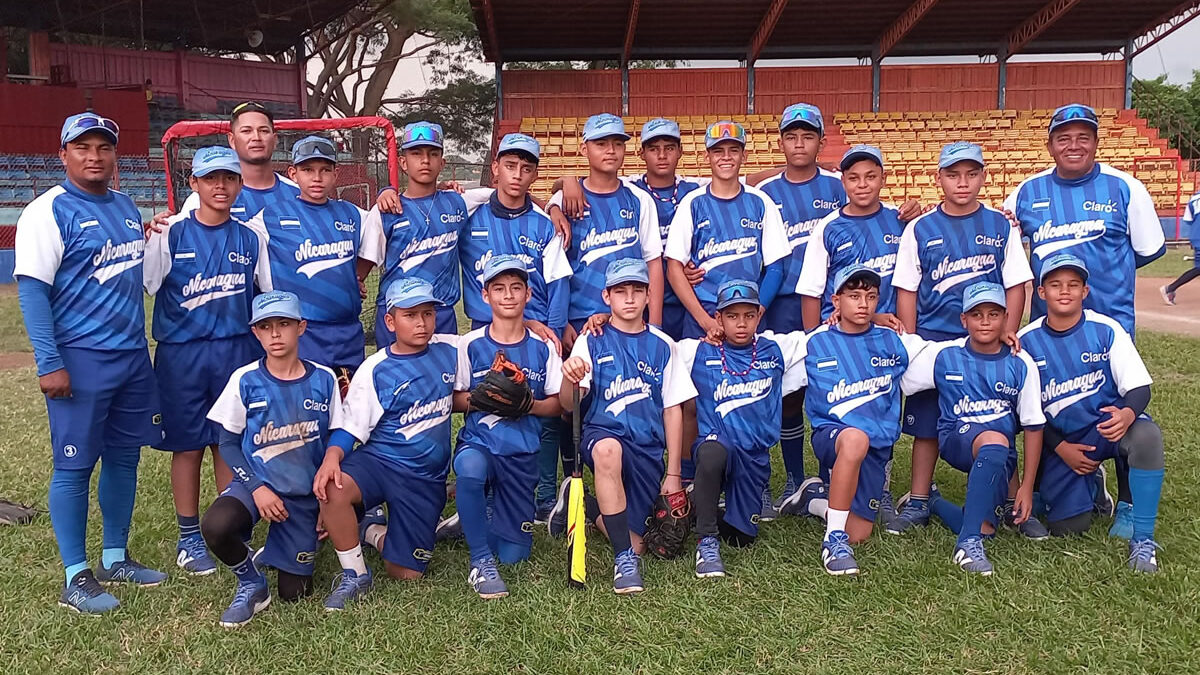 Selección U12 de Nicaragua se prepara para el premundial de béisbol en Panamá